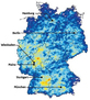 Karte Hagel