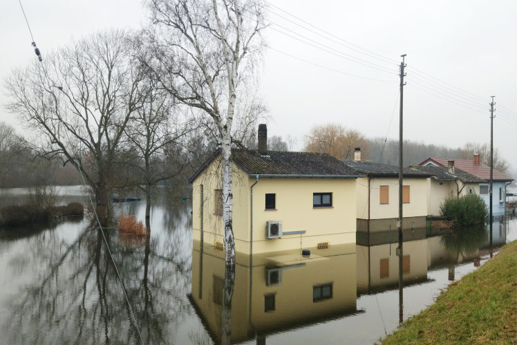 Überschwemmung