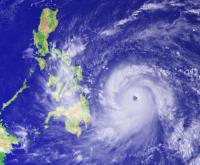 Haiyan Satellite Image