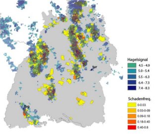 Picture 3: Hail criterion for Baden-Wuerttemberg