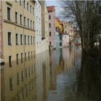 Bild Hochwasser Menu